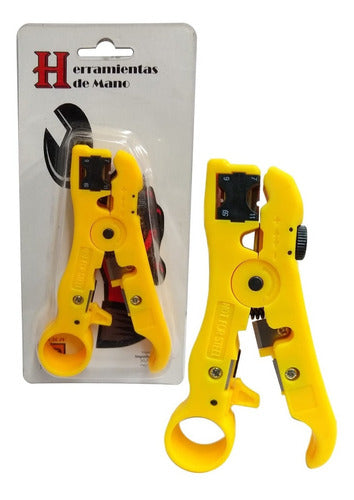Professional Rotating Cable Stripper & Cutter for RG59/6 & RG7/11 - ja PLC3020 0
