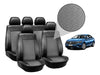 SSP Premium Jackard Eco-Leather Seat Covers for Volkswagen Vento 0