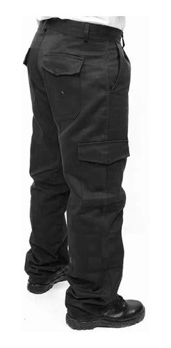 Proinda Cargo Work Pants Gabardine 0