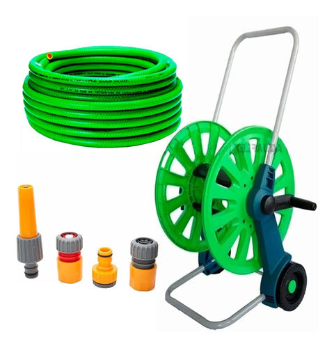 Aquaflex 20mt 1/2" Mesh Hose Irrigation Kit 0