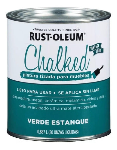 Rust-Oleum Chalked Paint Linen White x 0.887L - Kromacolor 18