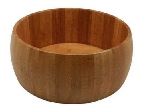 Bowl Para Ensalada Bamboo 0