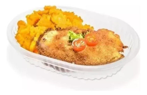 Ip Bandeja Plastica Descartable 105 Delivery Microondas X 100 3