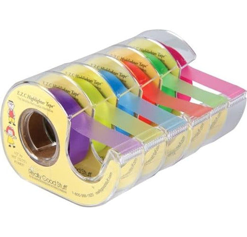 Really Good Stuff Cintas Resaltadoras Para Notas Highlighter Tape Multipack 0