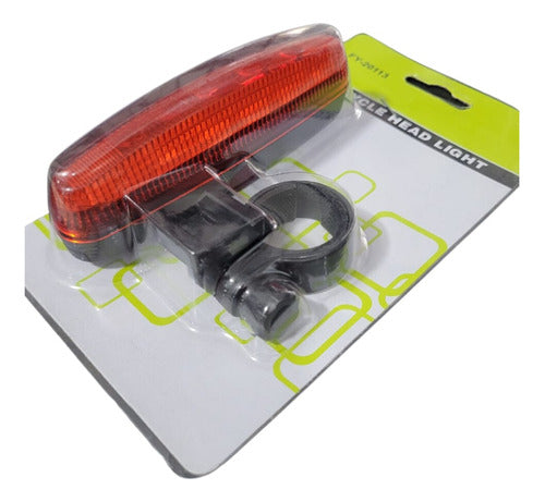 Red Rear Bike Light with AAA Batteries 0