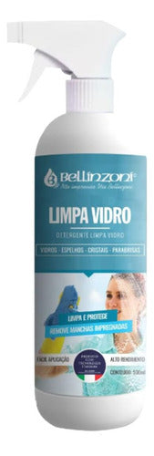 Kit C/3 Limpa Vidros Spray 500ml Bellinzoni 1