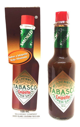 Pack 5u Salsa Tabasco Original / Chipotle 150 Ml + Envio!! 4