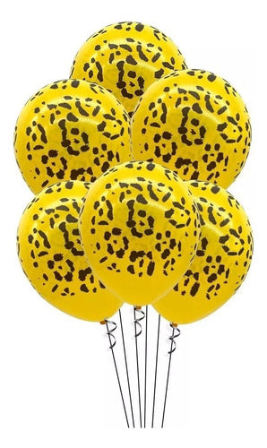 Globo Leopardo - R12 X 25 Unidades - Universo Mágico 1