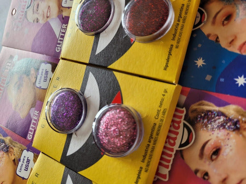 Glitter in Paste Artistic Makeup Pintafan Pack x 6 Col 8