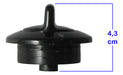 Domec 96 Black Knob Set for Kitchen 4