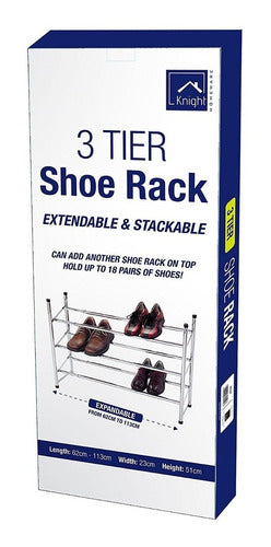 Expandable Stackable 15 Pairs Shoe Rack Organizer Furniture 7
