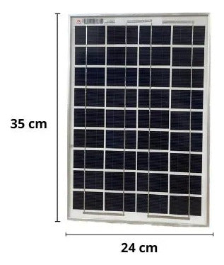 Painel Placa Solar Fotovoltaico 10w - Resun Rsm010-p 1