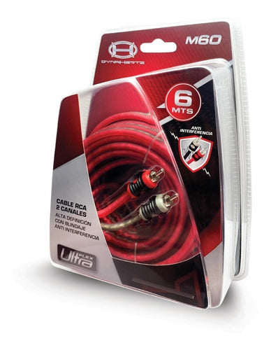 Dynahertz RCA Cable M60 - 6 Meters 0