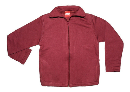 Limusin Campera Colegial Escolar Niños Frisa Uniforme Talle 14 Al 16 2