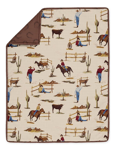 Sweet Jojo Designs Western Cowboy Boy Baby Crib Bedding Set 2