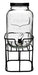 Levys Bazar Glass Dispenser with Tap and Base Support 4L for Parties 1