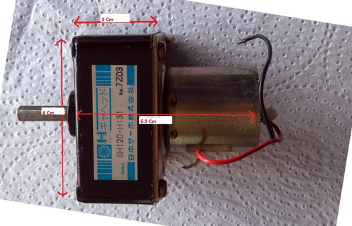 Motor Con Reductor 24 V 1