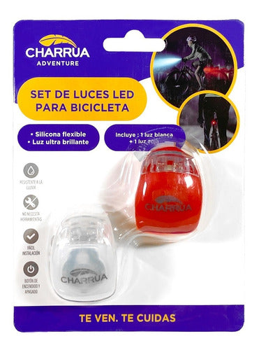 Luz Led De Silicona Flexible Para Bicicleta 1