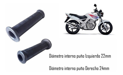 Juego Puños Para Honda Twister Cbx 250 Cbx250 Cbr 450 1