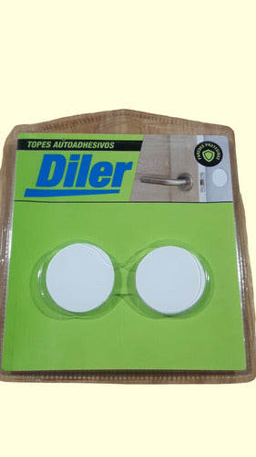 Diler Self-Adhesive Round and Rectangular Bumpers - 2 Pack 0