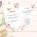 Entre Tintas y Papeles Customizable Wedding Invitation Card Set 2