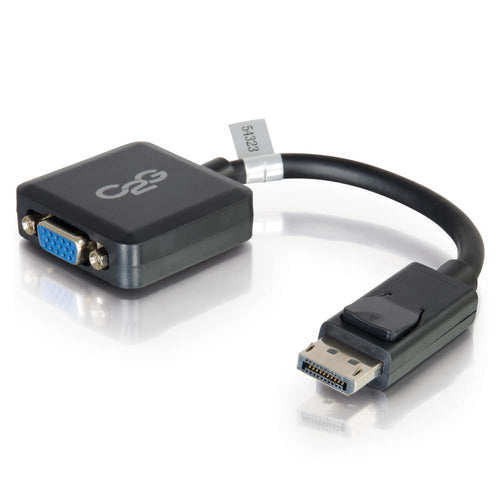 Adaptador C2g Displayport (m) A Vga (h) 8 In Negro 0