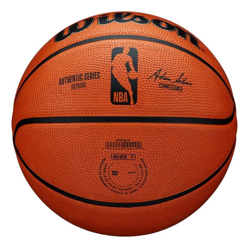 Wilson NBA Authentic Series Outdoor and Indoor Basketball 5