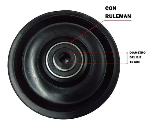 Polea Para Multigimnasio 90 Mm Repuesto Para Gimnasios 1