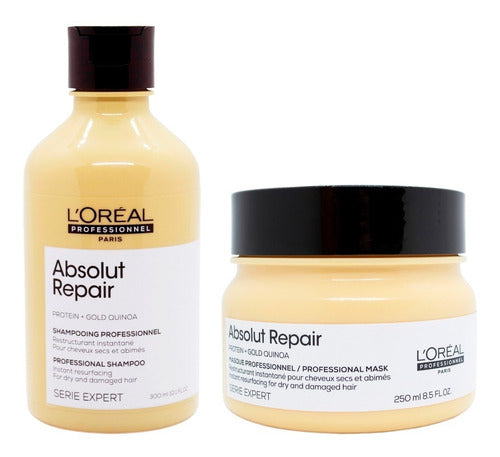 L'Oréal Paris Absolut Repair Combo Shampoo + Mask 0