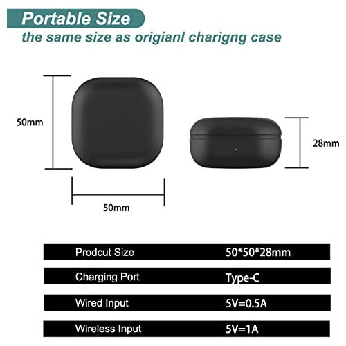 Kissmart Charging Case for Samsung Galaxy Buds Live 2 SM-R177 4