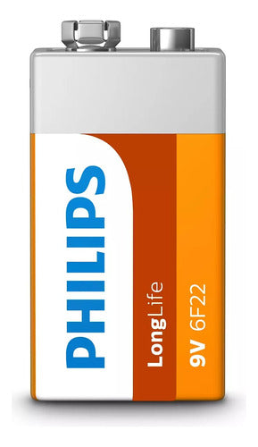 Philips 9V X1 Zinc Battery 1