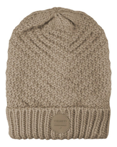 Trendy Winter Hat with Pom-Pom Premium Polar Lining 0