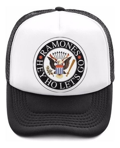 Newcaps Trucker Hat Los Ramones Banda New Caps 4