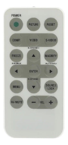 Controle Remoto Substituto Para Projetor Nec Np100 / Np200 0