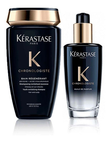 Kérastase Chronologiste Régénerant Bain + Huile De Parfum 0