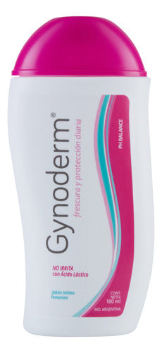 Gynoderm Feminine Liquid Soap pH Balanced 180ml 0