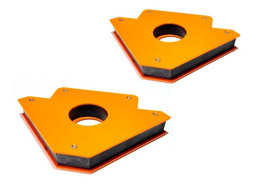 Lusqtoff Magnetic Square 3" 9kg for Welding Kit X 2 U. 0