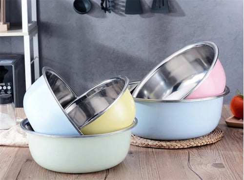 Set of 5 Stainless Steel Mixing Bowls 5