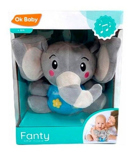 OK Baby Fanty Safari Musical Elephant 1