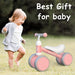 Bobike Balance Bike for Babies, Pink, 4 Wheels Without Pedals 5