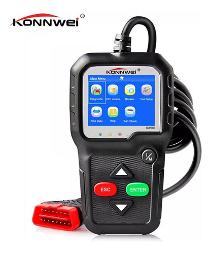 Scanner Automotriz Konnwei Kw680!!! 0