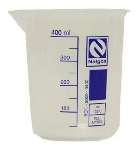 Kit 6 Copos Becker  100, 150, 250, 400, 600 E 1000 Ml Em Pp 5