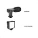 Netmak Streaming Blog Kit Tripod LED Light Microphone Vlog 4