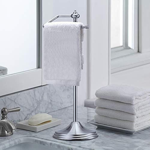 SunnyPoint Heavyweight Classic Decorative Metal Towel Holder 1