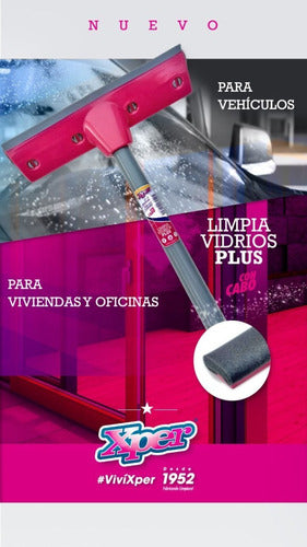 Limpia Vidrios Xper Plus Nuevo 3