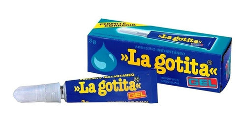 La Gotita Gel Instant Glue 3g x3 - Strong Adhesive 0