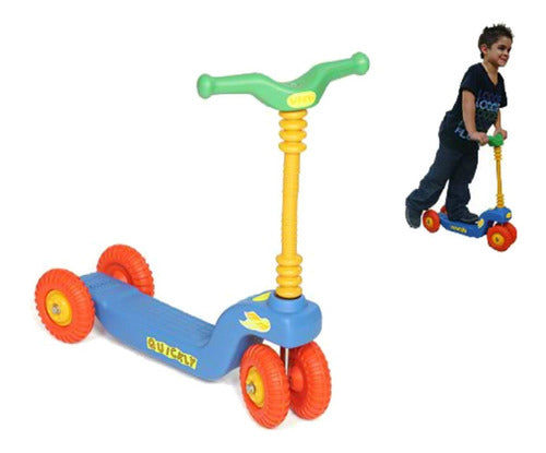 Vegui Kids Plastic Scooter - 4 Wheels 6