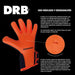 DRB® Royal 3.0 Goalkeeper Gloves for Adults - Professional Soccer 5