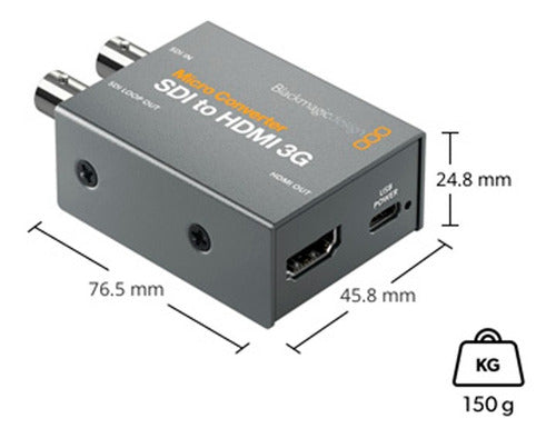 Blackmagic Micro Converter SDI to HDMI 3G CONVCMIC/SH03G 1