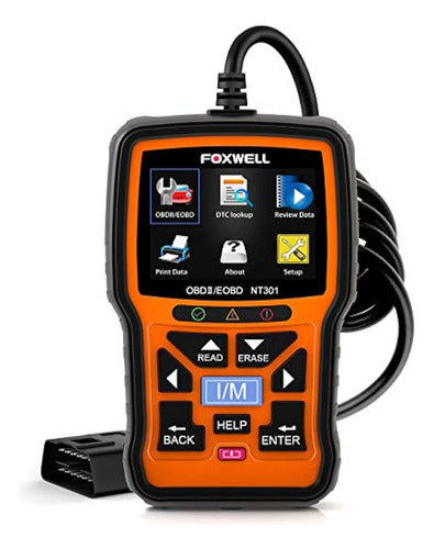 Escáner Foxwell Nt301 Obd2 Mecánico Profesional Herramienta 0